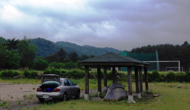 Camping near Odaesan