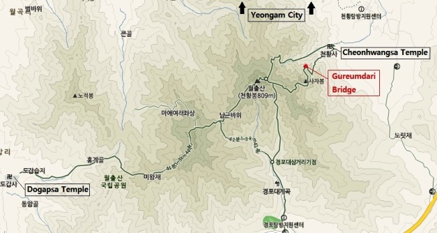 Wolchulsan Map