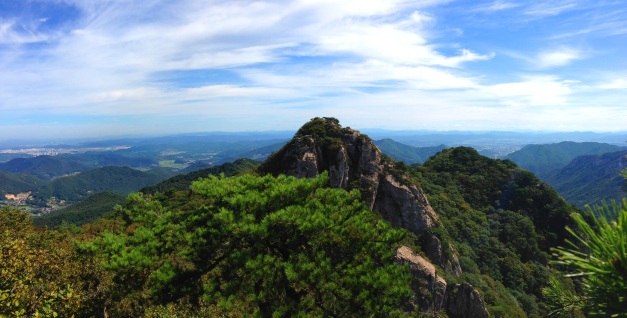 Sambulbong Peak in Gyeryongsan National Park