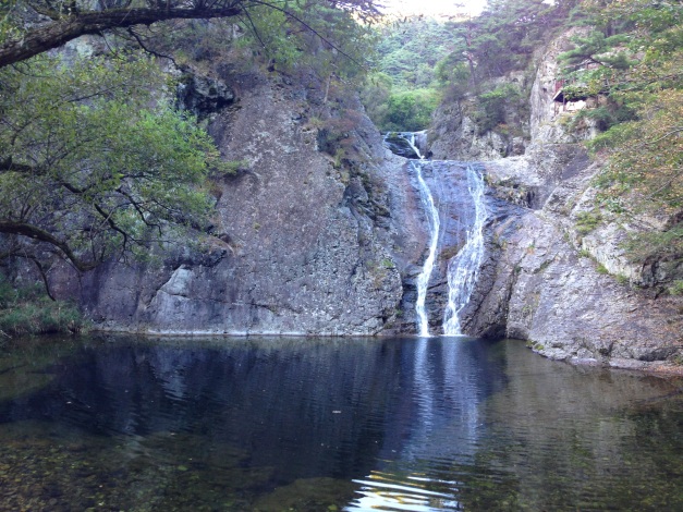 Yongyeon Waterfall in Juwangsan National Park