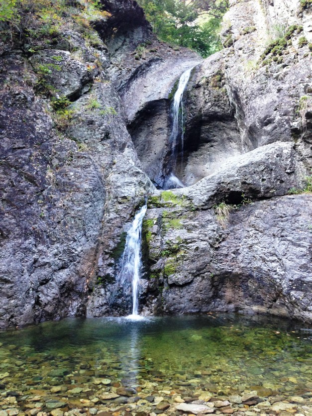 Jeolgu Waterfall in Juwangsan National Park