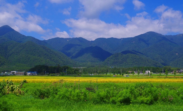 Mountains near Hira Station, Lake Biwa (Kyoto)