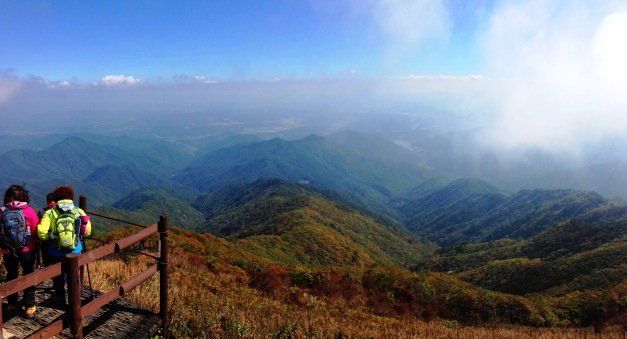 Birobong Peak in Sobaeksan National Park