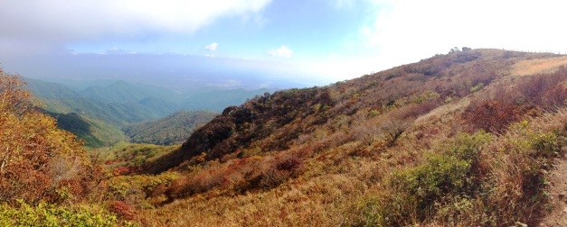 Birobong Peak in Sobaeksan National park