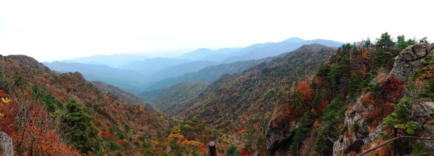 Jirisan Ridge in Jirisan National Park